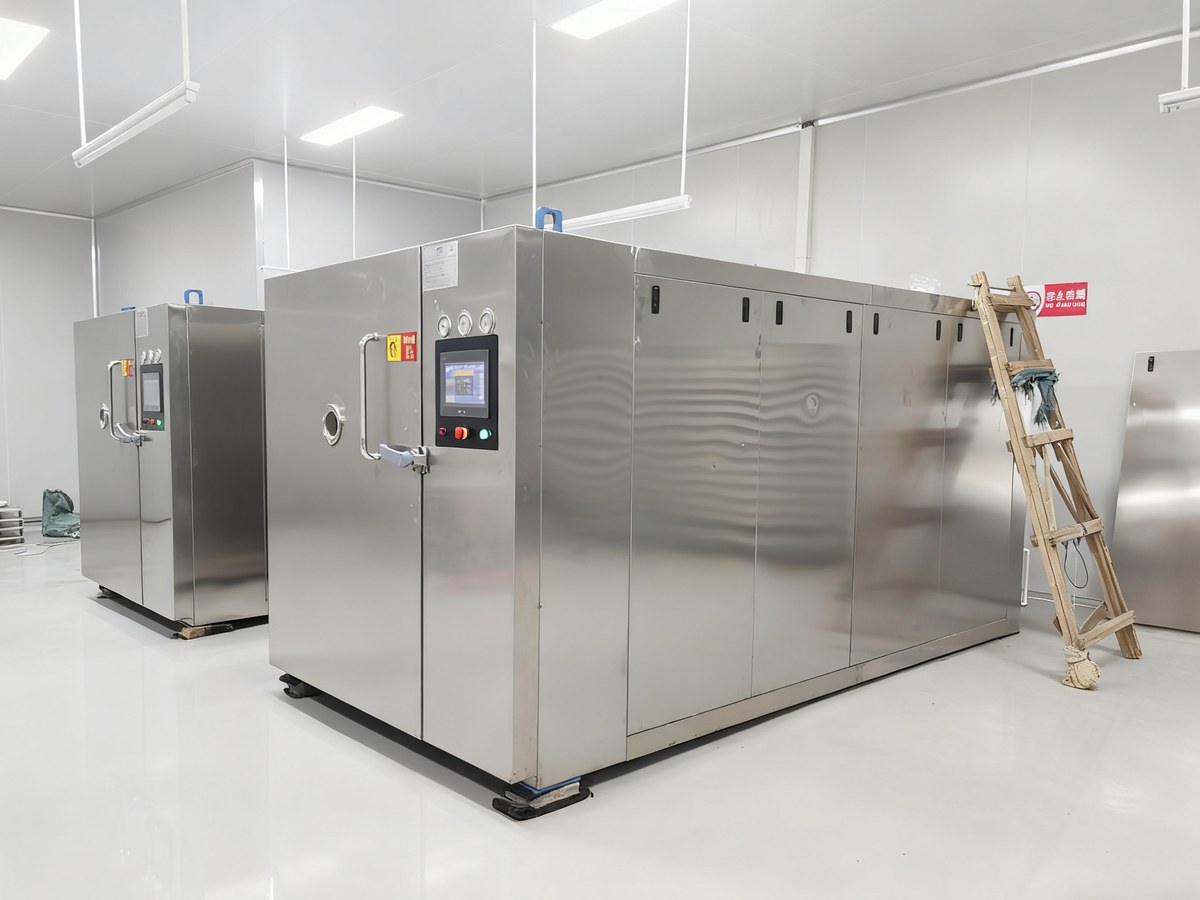 CVD-5000 Industrial Vacuum Freeze Dryer | 50m² Shelf Area | 500kg/batch